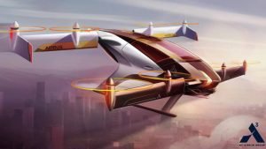 coche volador vahana