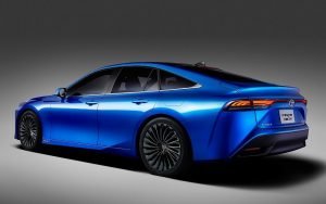 Toyota mirai vista lateral